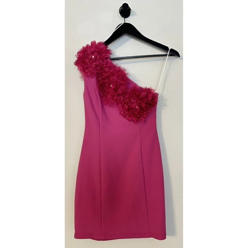 ELLIATT Uma Mini Dress in Pink Size Small - Picture 9 of 16